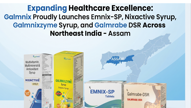Pharma Launch in Northeast India Assam | Emnix-SP, Galmrabe-DSR & Galmnix Syrups